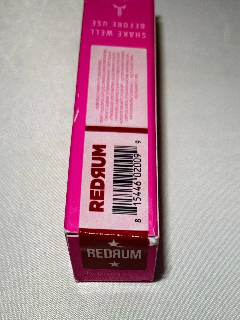 Jeffree Star Cosmetics Makeup Bundle NIB Redrum Lip, Weirdo Eye, C20.5 Concealer